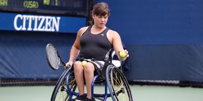 Visit the Wheelchair tennis serve page