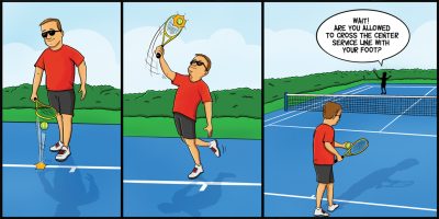 Visit the Crossing the service line page