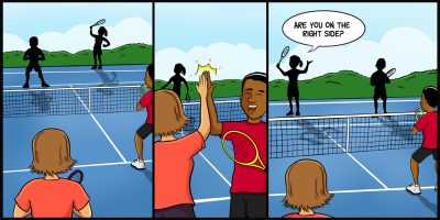 Visit the Serving to the wrong side page