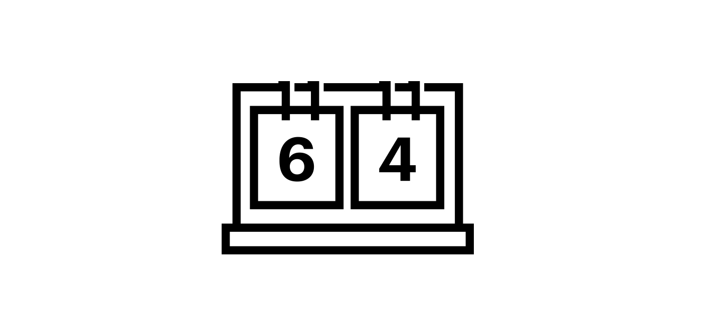 Icon of scoreboard