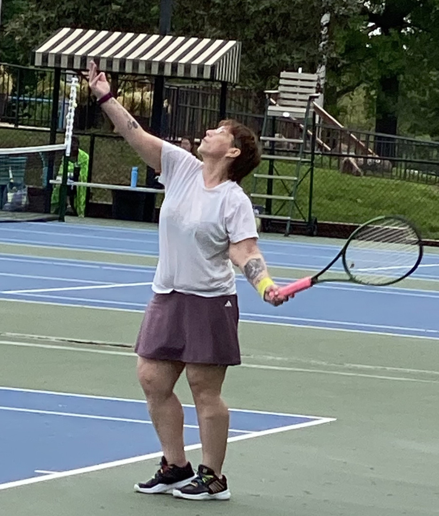 Jamie Hansen—USTA St. Louis league captain, tournament director, tournament competitor and Love Wins organizer.