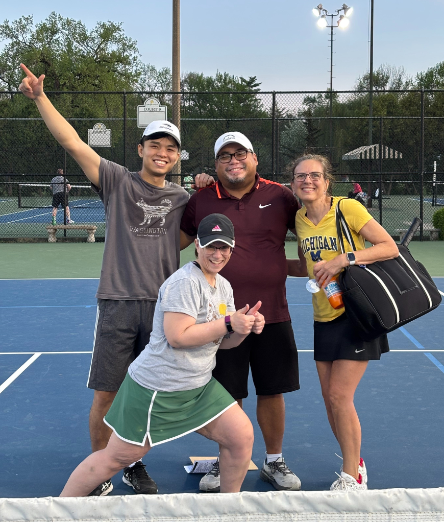 Jamie Hansen—USTA St. Louis league captain, tournament director, tournament competitor and Love Wins organizer.