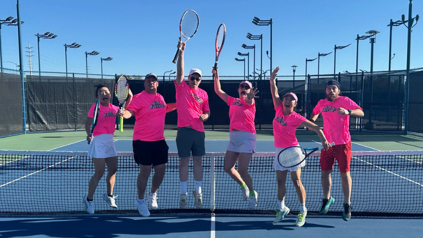 Kim Hammond, USTA St. Louis league captain, tournament player.