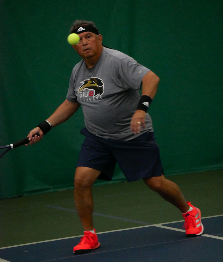 A Level 4 adult tournament took place at St Clair Tennis in O'Fallon, Illinois.