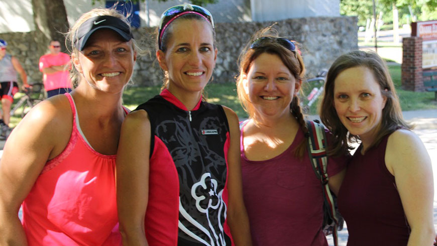 Julie Ditty and her sisters